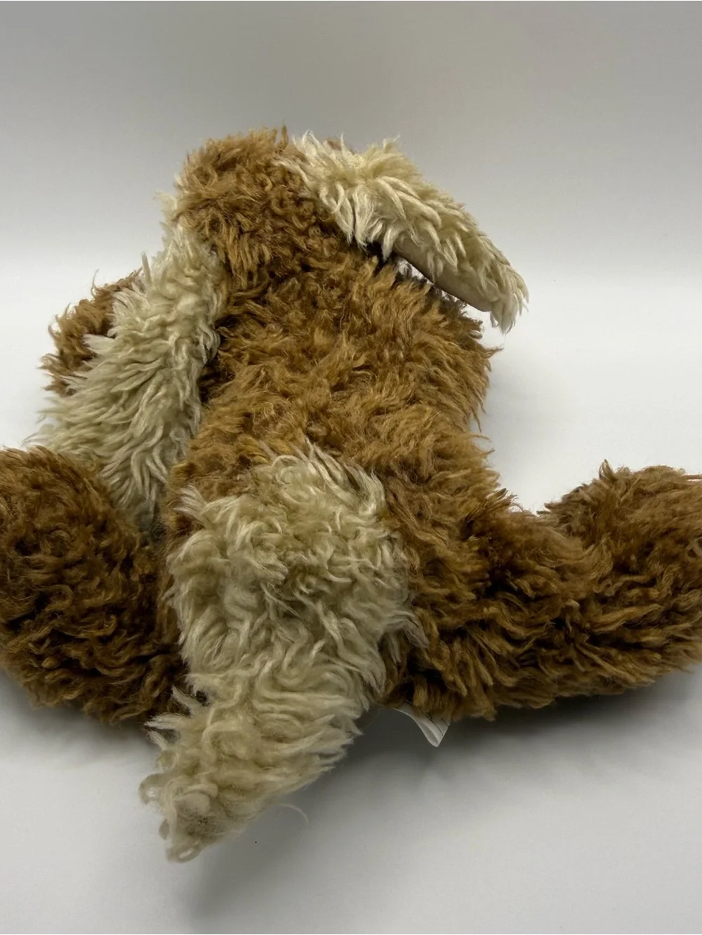 Vintage 1999 Rare Ganz “Puppers” H3421  Brown/Cream Scruffy Dog Plush (GZPL-02)